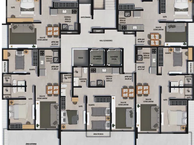 Imagem 3: Serra Nevada Apartamento com 2 dormitórios