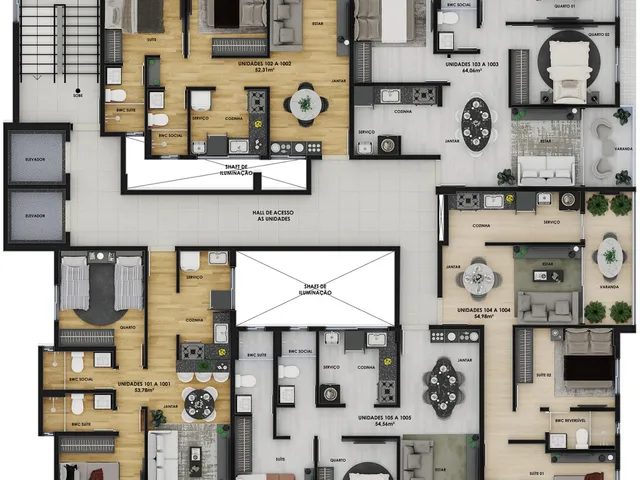 Imagem 3: Huios di Cittá Flat / studio com 1 dormitório