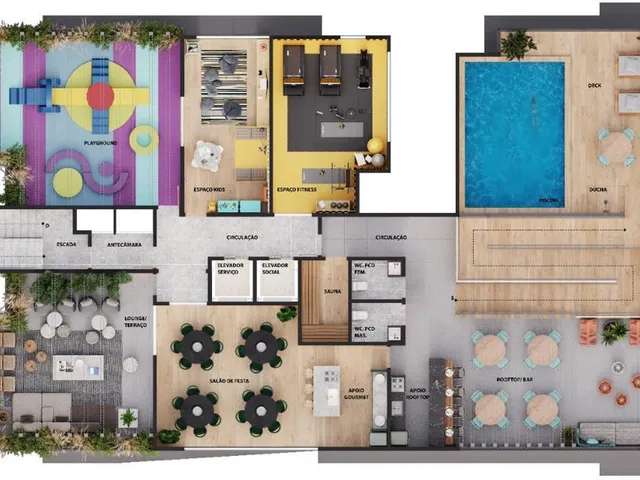 Imagem 2: Parus Residence Apartamento com 3 dormitórios