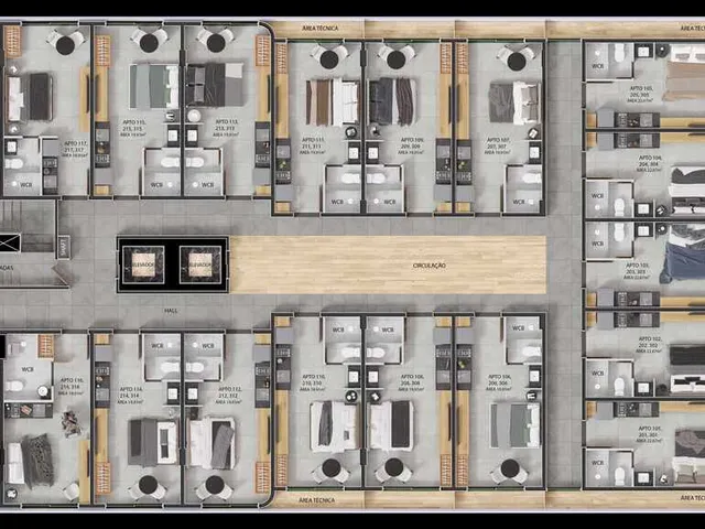 Imagem 2: Iconyc Apartamento com 1 dormitório