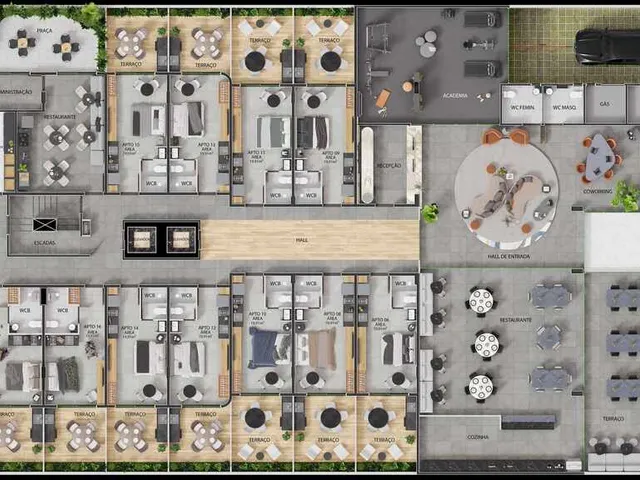 Imagem 5: Iconyc Apartamento com 1 dormitório