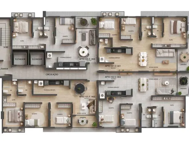 Imagem 2: Soneto Apartamento com 2 dormitórios