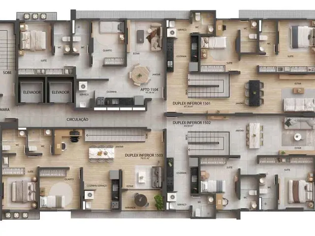 Imagem 3: Soneto Apartamento com 2 dormitórios