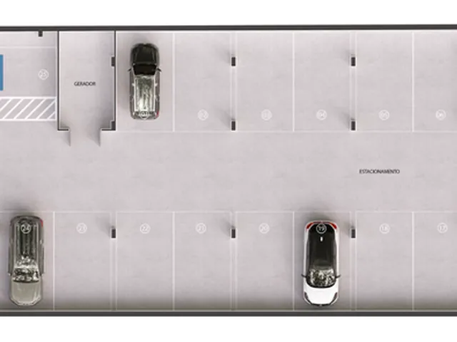 Imagem 4: Loop Apartamento com 1 dormitório
