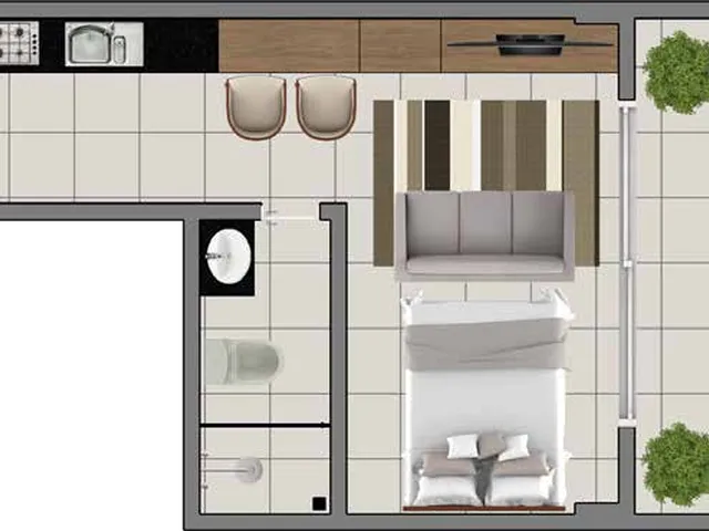 Imagem 4: Bless Compactos Apartamento com 1 dormitório