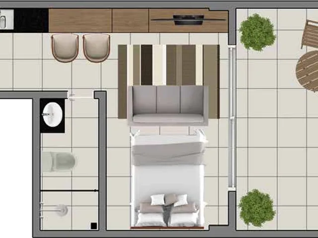 Imagem 6: Bless Compactos Apartamento com 1 dormitório