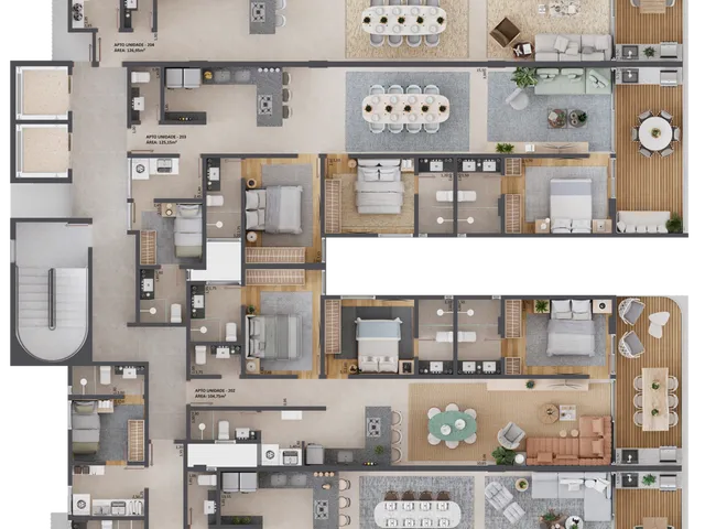 Imagem 4: Makai Apartamento com 3 dormitórios