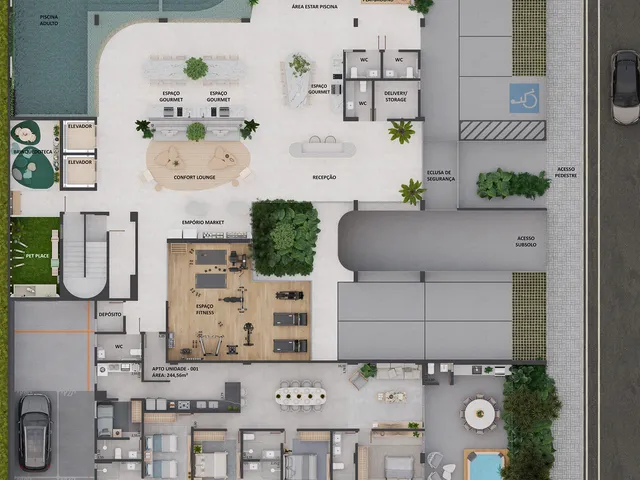Imagem 11: Makai Apartamento com 3 dormitórios