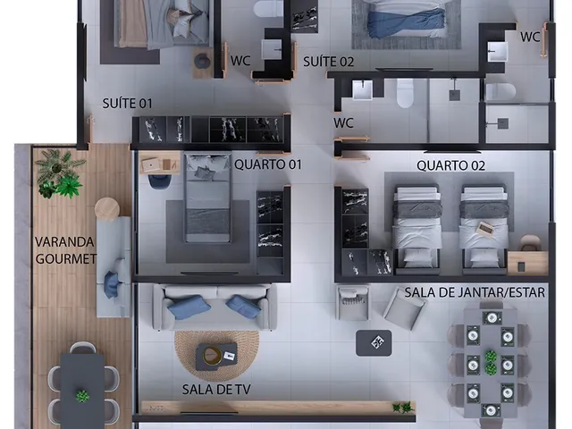 Imagem 11: Elo Gold Apartamento com 2 dormitórios