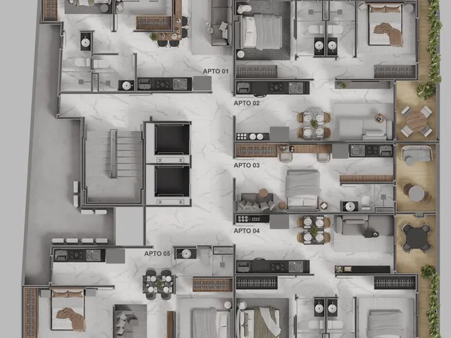 Imagem 5: Artsy Apartamento com 2 dormitórios