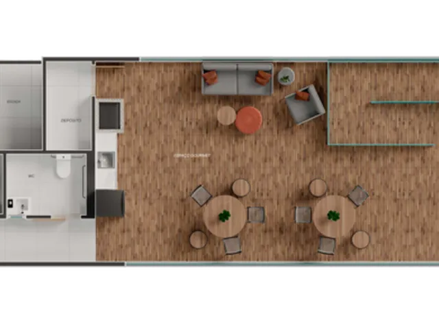 Imagem 2: Park View Apartamento com 1 dormitório