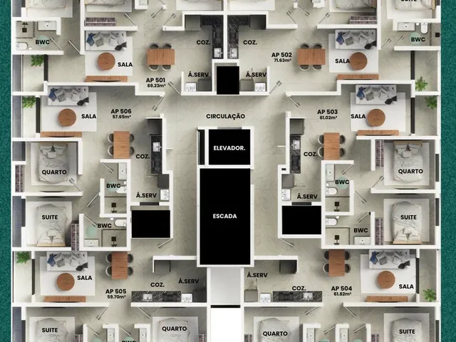 Imagem 5: Apartamento à venda no bairro Intermares - Cabedelo/PB