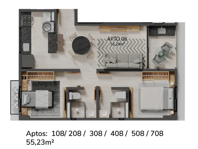 Imagem 6: Porto Marino Casa com 3 dormitórios