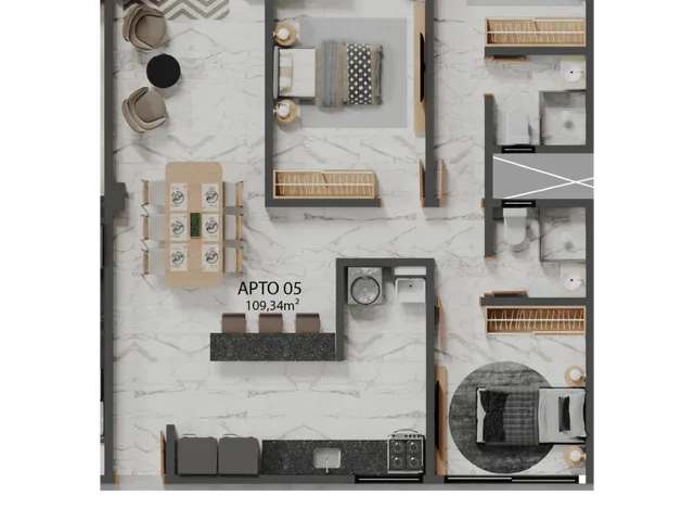 Imagem 10: Porto Marino Casa com 3 dormitórios