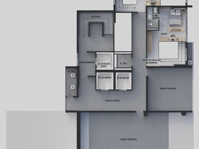 Imagem 5: Casa Altiplano Apartamento com 1 dormitório
