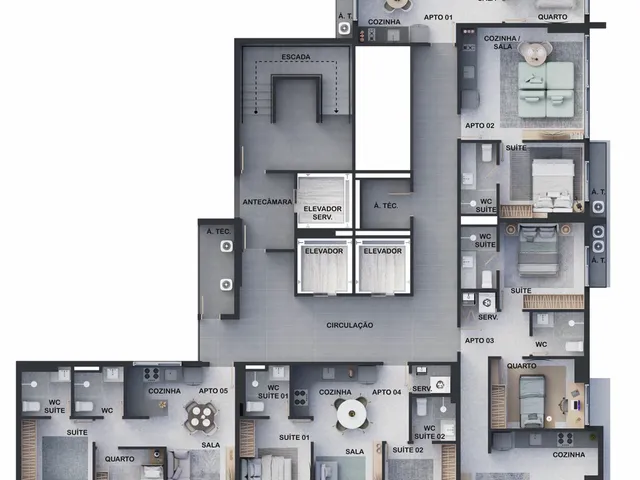 Imagem 10: Casa Altiplano Apartamento com 1 dormitório