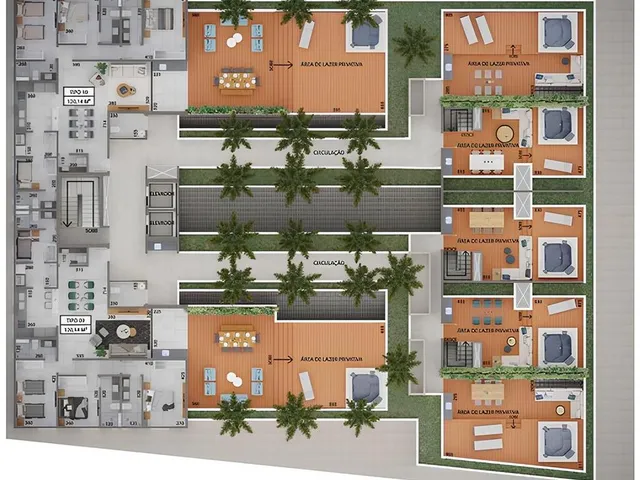 Imagem 7: Gameleira Jardins