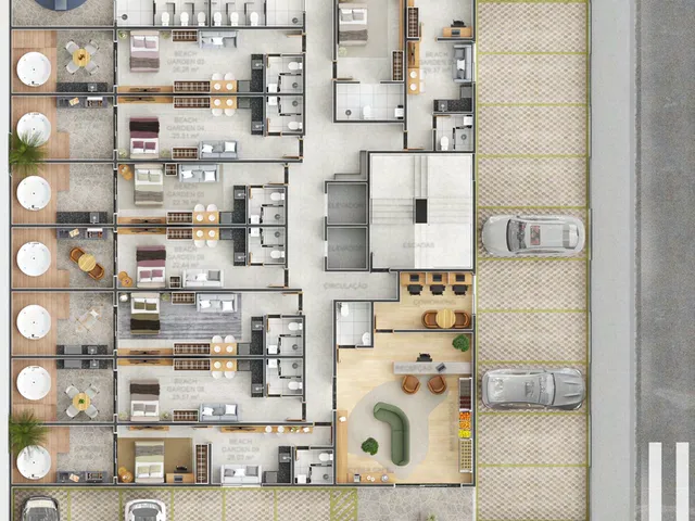 Imagem 2: Beach View Apartamento com 1 dormitório