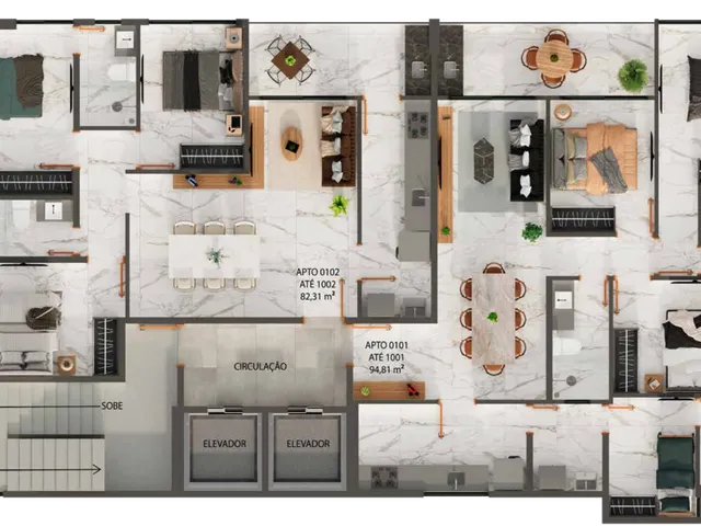 Imagem 5: Zion Apartamento com 3 dormitórios