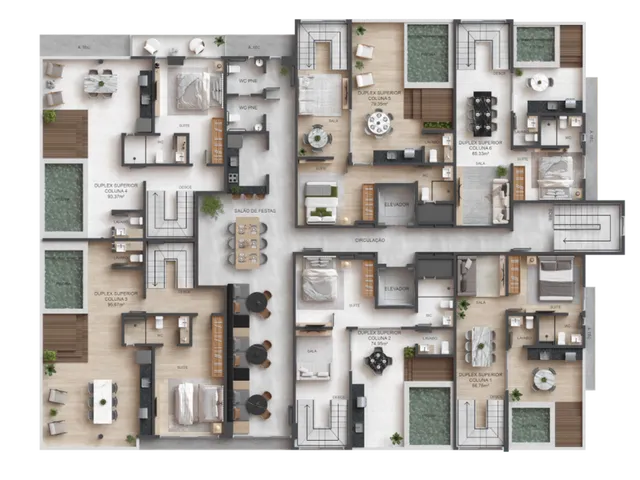 Imagem 3: Porto Jardins Apartamento com 2 dormitórios