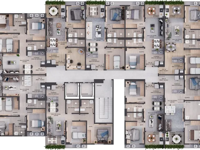 Imagem 2: Porto Oasi Apartamento com 3 dormitórios
