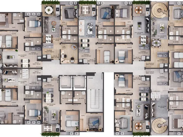 Imagem 3: Porto Oasi Apartamento com 3 dormitórios