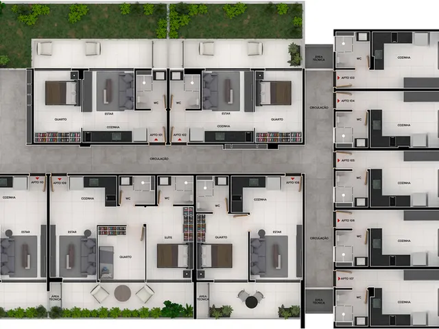 Imagem 2: Hyde Park Flat / studio com 1 dormitório