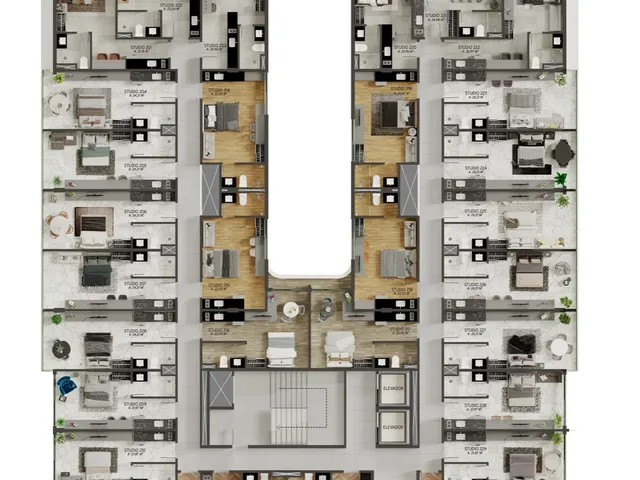 Imagem 3: Azimut Apartamento com 1 dormitório