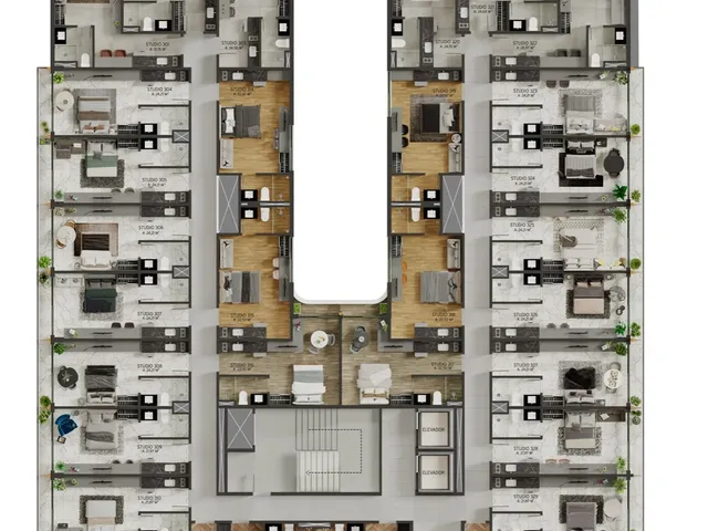 Imagem 4: Azimut Apartamento com 1 dormitório
