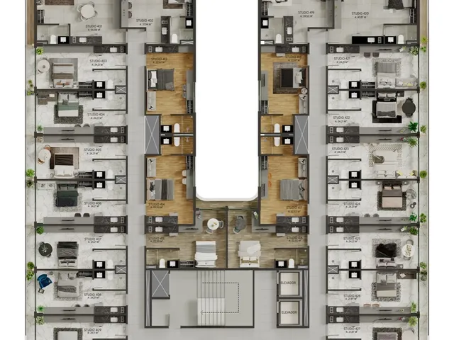 Imagem 5: Azimut Apartamento com 1 dormitório