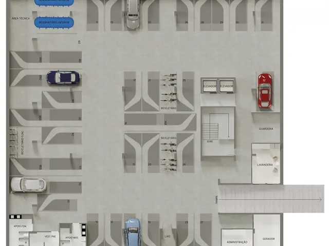 Imagem 7: Azimut Apartamento com 1 dormitório