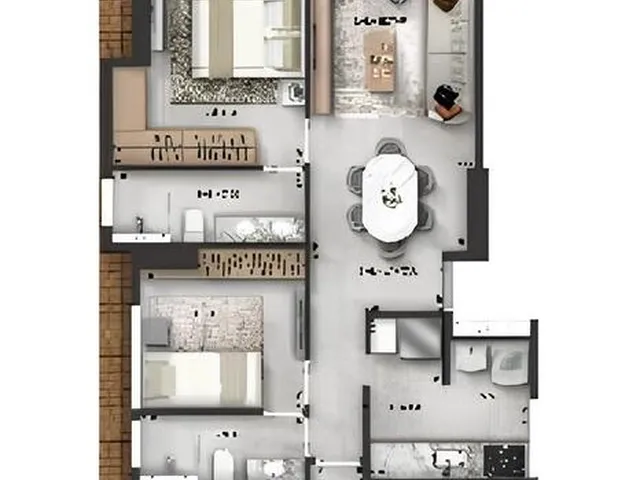Imagem 3: Atmos Club Apartamento com 2 dormitórios