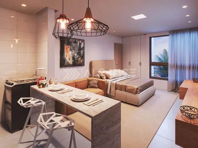 Imagem 11: Apto - 2 Quartos - 1 Suíte - 57,3 m² - Ponta de Campina, Cabedelo/PB