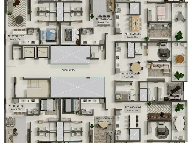 Imagem 3: Urban Mares Apartamento com 2 dormitórios
