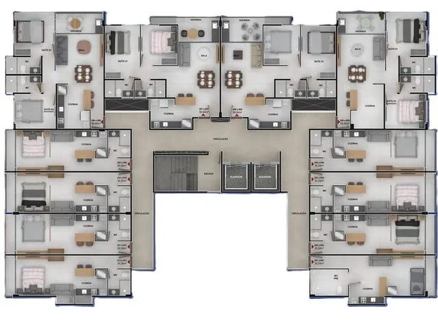 Imagem 2: Ocean Flat Apartamento com 1 dormitório