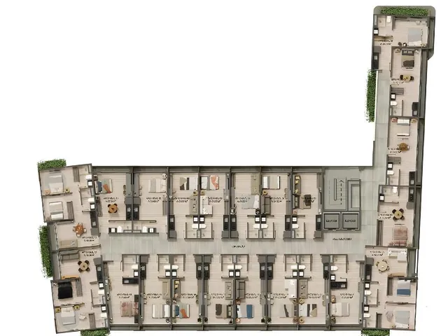 Imagem 4: 5S Oceania Apartamento com 1 dormitório