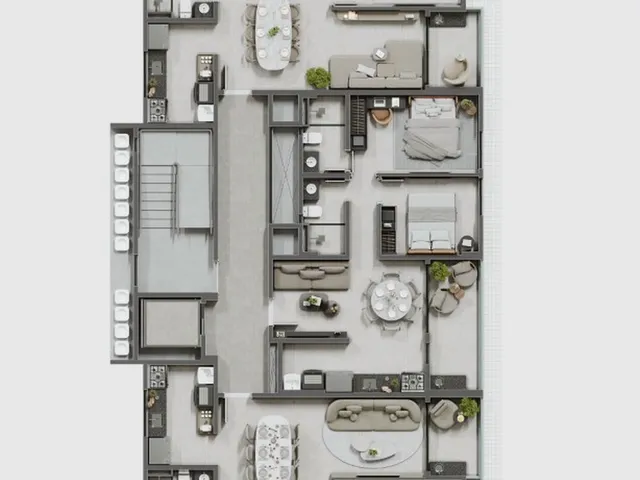 Imagem 4: Samá Poesia Apartamento com 3 dormitórios