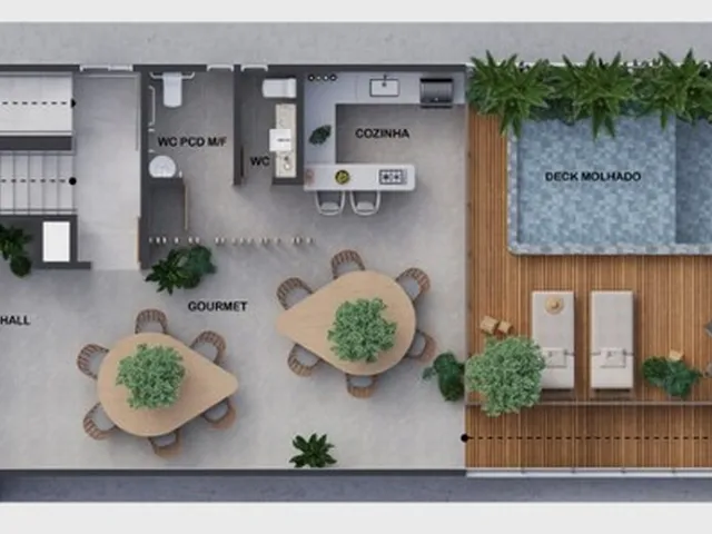 Imagem 5: Mahalo Apartamento com 2 dormitórios