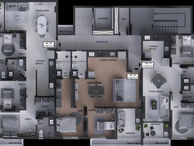 Imagem 2: Brooklin Apartamento com 2 dormitórios