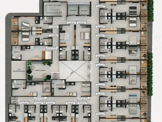 Imagem 3: Vita Studios Apartamento com 1 dormitório