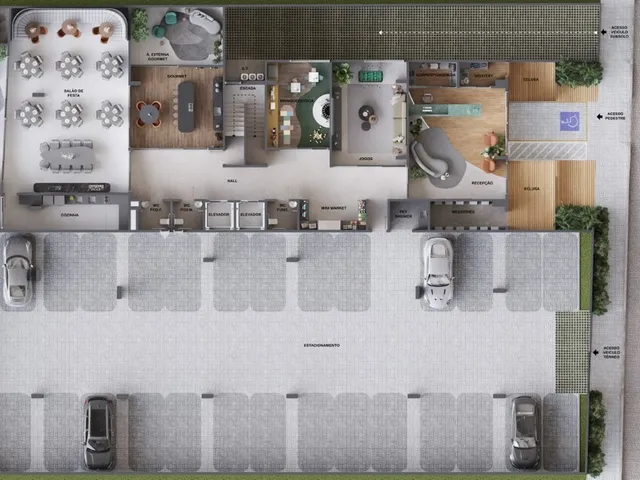 Imagem 3: Domi Oceania Apartamento com 2 dormitórios