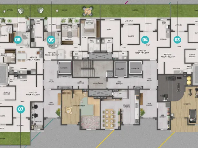 Imagem 2: Mood Epitácio Apartamento com 3 dormitórios