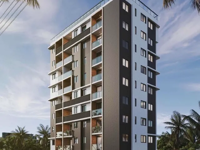 Imagem: O apartamento possui 2 Dormitórios, 1 Suíte, 2 Banheiros,