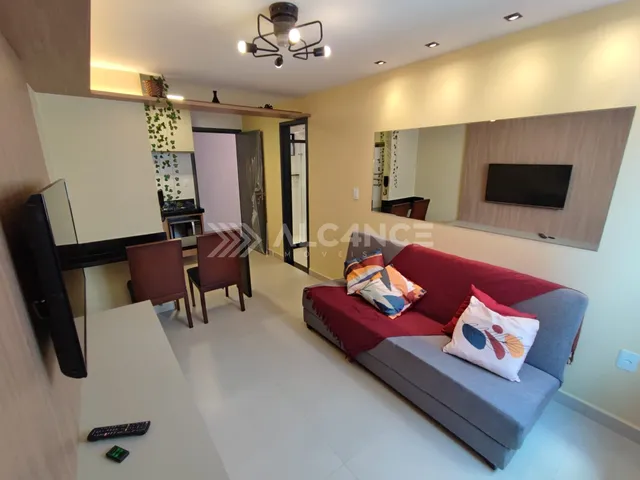 Imagem: O apartamento possui 1 Dormitório, 1 Banheiro, 1 Vaga na