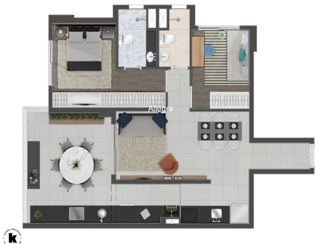 Imagem 16: 0 Apartamento com 2 dormitórios