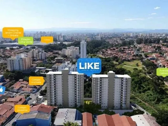 Imagem: Like Jardim Oriente - 2 Dorm, Suíte 50M²