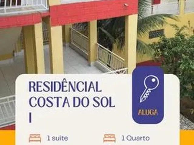 Imagem: O apartamento possui 1 Dormitório, 1 Banheiro, 1 Vaga na