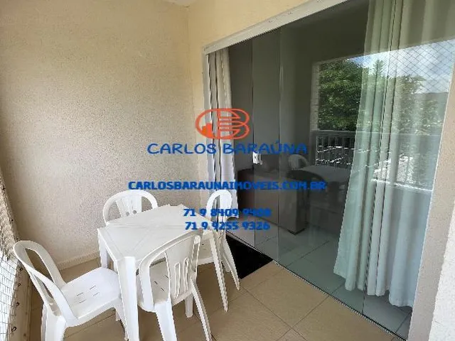 Imagem 13: Belo apartamento 1 quarto 1/4 com varanda em condominio com piscina stella maris ipitanga
