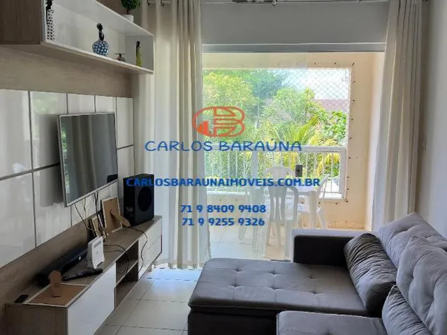 Imagem 7: Belo apartamento 1 quarto 1/4 com varanda em condominio com piscina stella maris ipitanga