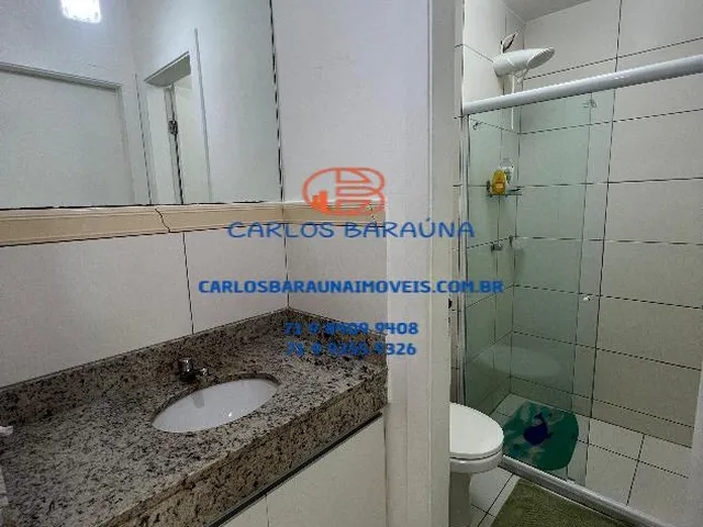 Imagem 14: Belo apartamento 1 quarto 1/4 com varanda em condominio com piscina stella maris ipitanga